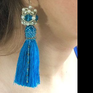 HENDMADE earrings long several colors